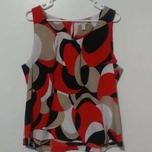 Dana Buchman tank size XL